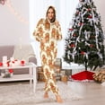 thumbnail image 5 of joogoo Cute Gingerbread Man Unisex Adults Onesies Pajamas Jumpsuits L, 5 of 7