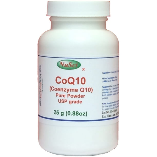 CoEnzyme Q10 CoQ10 Q10 Pure Powder 25 grams (0.88 oz)
