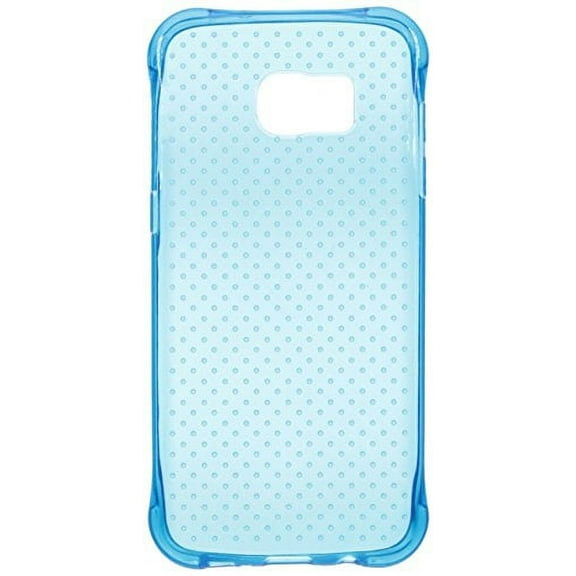 GSA Slim Clear Dot Candy Case For Samsung Galaxy S7 Edge - Blue