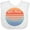 AA-White, variant on Inktastic Lake Placid Retro Sunset Boys or Girls Baby Bib
