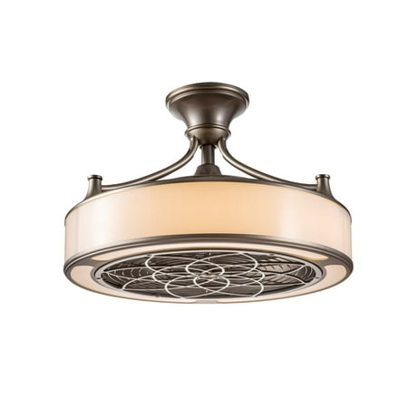 HOME DECORATORS COLLECTION 22-inch LED Indoor/Covered Outdoor Brushed