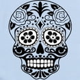 thumbnail image 2 of CafePress - Sugar Skull Black And White Body Suit - Baby Light Bodysuit, Size Newborn - 24 Months, 2 of 4