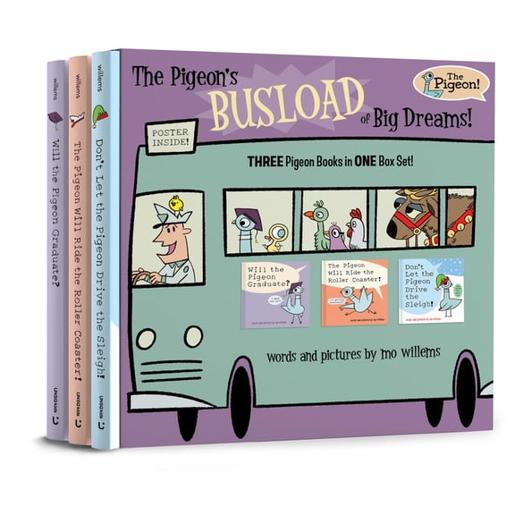 The Pigeon's Busload of Big Dreams!, (Hardcover)