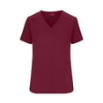 thumbnail image 4 of ACTIVE UNIFORMS Womens Essential Cool Stretch Jogger Scrub Set (Burgundy, Medium), 4 of 6
