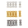 thumbnail image 3 of Abbracc 6 x 15Pcs Bowknot Connecter Boucles Fermoirs Connecter Perles Vis, 3 of 9