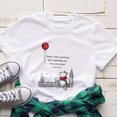 thumbnail image 1 of Camiseta de dibujos animados de Disney Winnie The Pooh, camisetas de manga corta para mujer, camisetas informales de verano, camisetas de estética Harajuku, 1 of 5