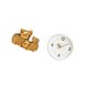 thumbnail image 5 of Reloj de pared decorativo con forma de cerdo, ideal para escritorio o oficina. Fabricado en resina. Silencioso, sin . Perfecto para regalar., 5 of 8