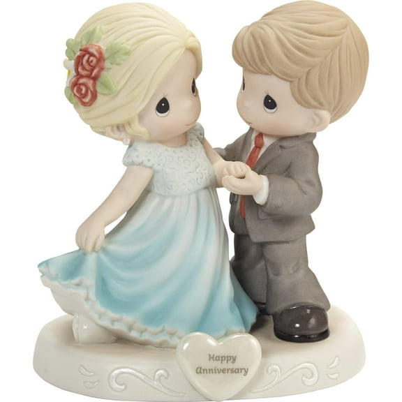 Precious Moments 202005 You Make Life Beautiful Bisque Porcelain Figurine, One Size, Multicolored