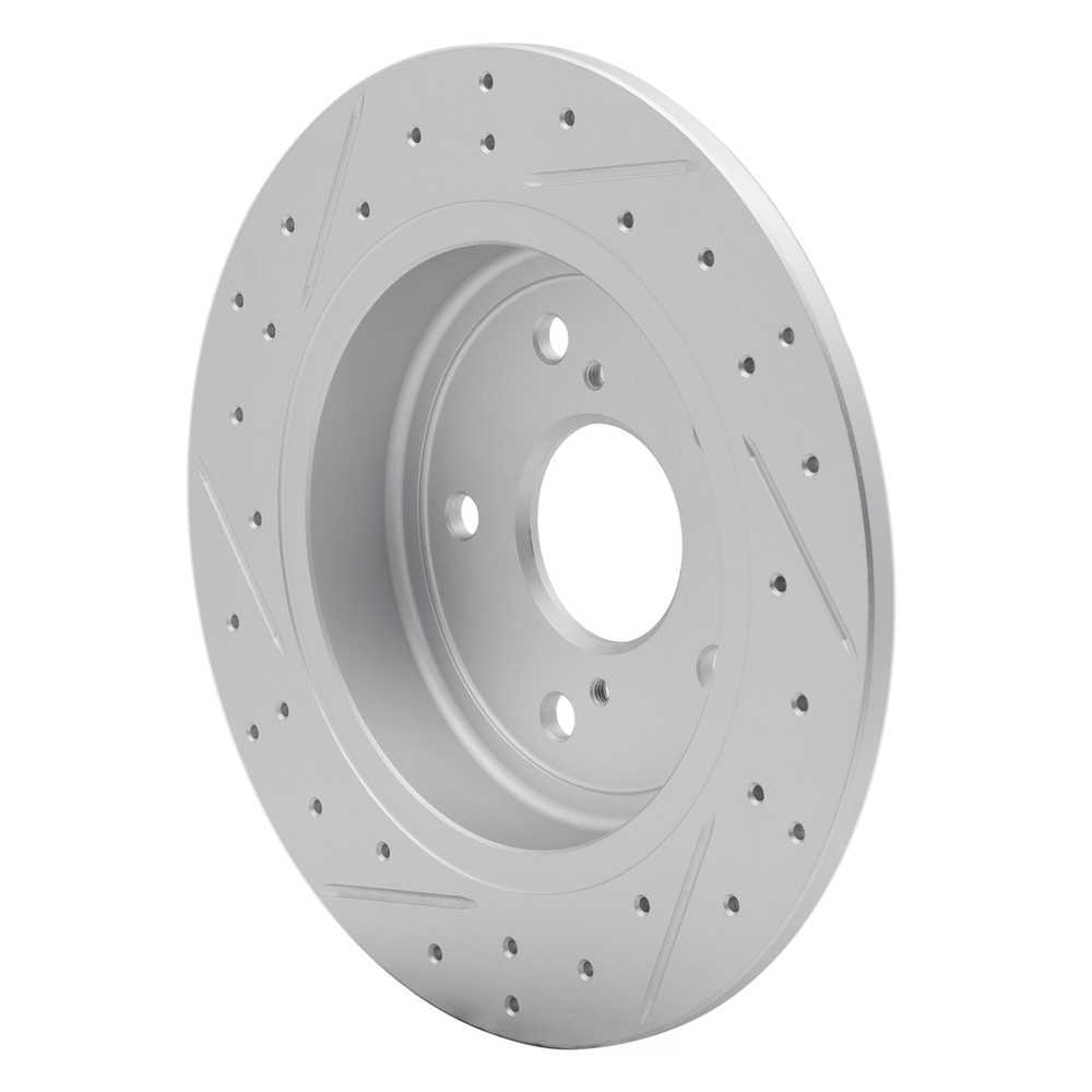 Dynamic Friction Company 830-01005R DFC Geoperformance Rotor - Drilled and Slotted