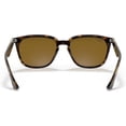 thumbnail image 3 of Ray Ban Polarized Brown Square Unisex Sunglasses RB4362 710/83 55, 3 of 7