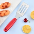 thumbnail image 6 of GeBuSn Pampered Mini Chef Serving Spatula Turner For Serving Flipping Small Icing Small Metal Grill Spatula For Pancakes Pie Cookies Or Barbecue Etc Metal Spatulas Metal Spatulas (Black), 6 of 8