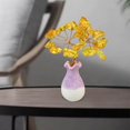 thumbnail image 2 of Xingzhi Mini Crystal Tree Wealth Luck Tree Positive Energy for Tabletop Home Decor, 2 of 8