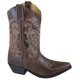 thumbnail image 1 of Bota de punta cortada de cuero marrón desgastado - Talla EE. UU.: 8 Smoky Mountain Boots 6472-8M, 1 of 1