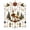 A002- J, variant on Christmas Hanging Wind Chime, Gingerbread House Decor, Candy Cane Christmas Decorations, Indoor Christmas Decorations, 8X7 Inch Ornate Gold Framed Faceted Crystal Hanging Ornament
