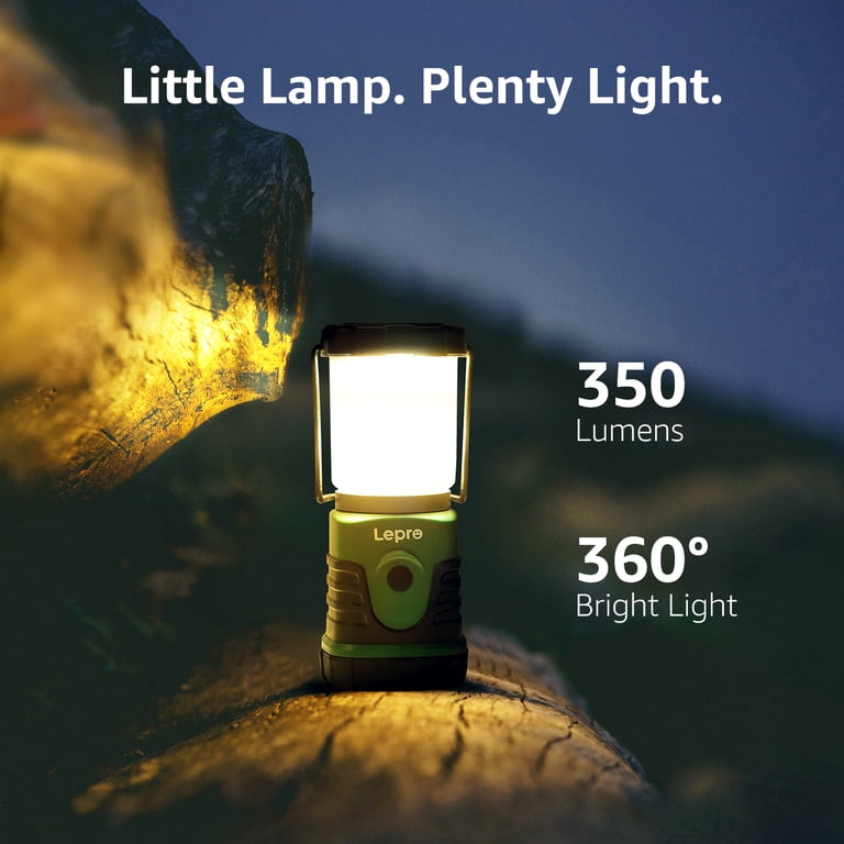 Lepro Mini Camping Lanterns, 350 Lumens, 2-Pack photo 2