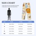thumbnail image 4 of Sigee Animals print Men's Pajama Pants Lounge Sleep Bottoms with Elastic Waistband and Pockets-Large, 4 of 6
