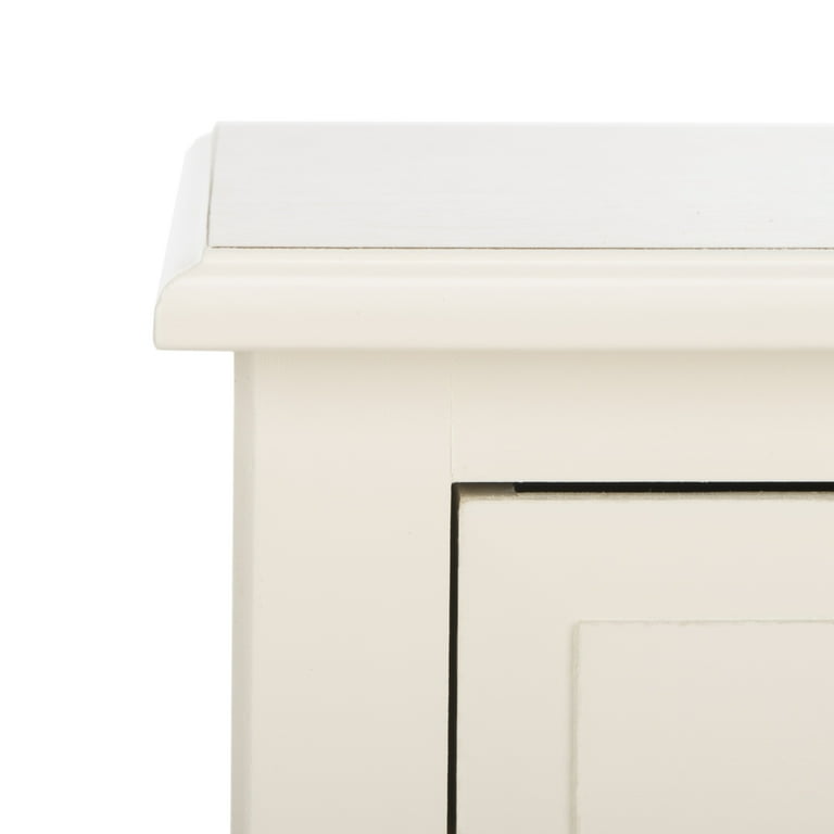 SAFAVIEH Michaela Nautical Side Table w Drawer and 3 Baskets