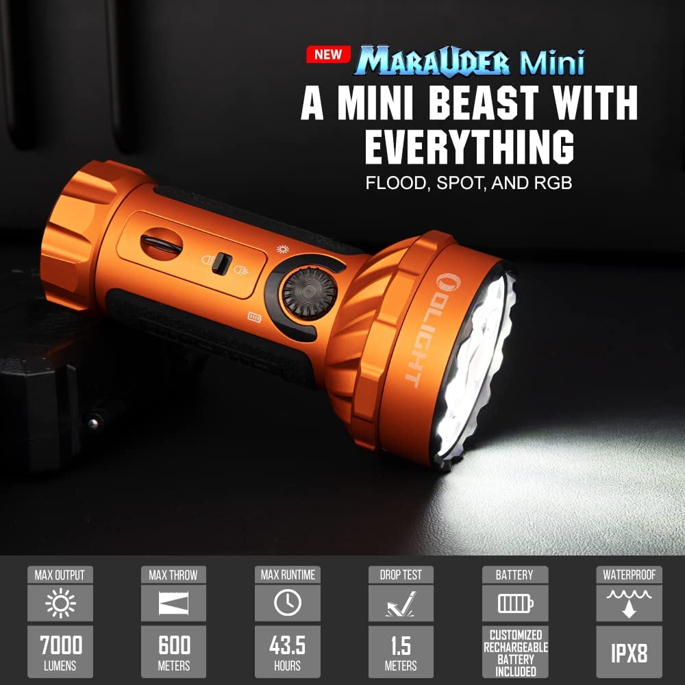 Olight Marauder Mini Flashlight Org