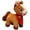 B, variant on HuiXinOu Scarf Wearing Plush Pony Doll, Fortune Luck Mascot, Cute Soft Stuffed Animal Toy, Home Desk Decor, Gift for Kids and Adults