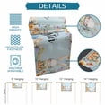 thumbnail image 6 of Table Runner - 72 Inch Long, Easter Kitchen Dining Table Runner Dresser Scarves, Spring Watercolor Bunny Carrots Eggs Flowers Blue Farmhouse Decor for Coffee Tables Wedding Party Banquet, 6 of 8