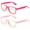 2 Pack - Hot Pink & Pink, variant on Newbee Fashion Kids Blue Light Block Glasses Gilrs Boys Toddles (under 5 Years) Small Frame-Computer and Gamer Eyewear Anti-Glare Protection Anti-Fatigue Anti UV Glasses for Smartphone Screens