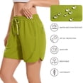 thumbnail image 6 of BASSDASH Women’s 5” Fishing Shorts UPF 50+ Water Resistant Quick Dry Athletic Hiking Shorts with Pockets FP05W, 6 of 9