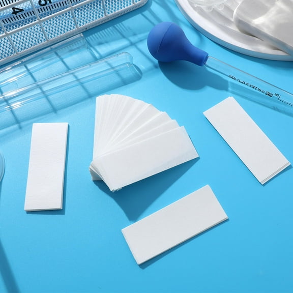 Beaupretty 200Pcs Chromatography Paper Set White Laboratory Blotting Paper for Chemistry Experiments