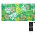 thumbnail image 2 of Dreamtimes Tropical Palm Leaf Beach Towel Quick Dry Absorbent Bath Towels Sandproof Lightweight Towel for Gym Yoga Sports Swimming 31x71in, 2 of 7