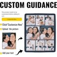 thumbnail image 4 of Custom Photo Throw Blanket Customized Pictures Blanket Personalized Soft Fleece Blanket for Family Wedding Birthday Christmas Valentines Day Gifts for Women Him Her, 4 of 6