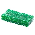 thumbnail image 5 of Joernso 100Pcs 14mm Colored Transparent Acrylic Game Dice Club Bar Party Accessories, 5 of 5