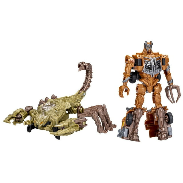Transformers: Rise of the Beasts, Beast Alliance, Pack de 2 figurines Beast Combiners Scourge et Predacon Scorponok, dès 6 ans, 12,5 cm