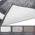 thumbnail image 4 of Alfombrilla de baño absorbente antideslizante de 40 cm x 60 cm, alfombrilla de ducha de microfibra de chenilla para baño, gris, 4 of 4