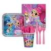 Shimmer & Shine Party Pack! Seats 8 - Cups, Napkins, Plates & Cutlery, Party Supplies
