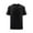 Black, variant on Chbgutlmr Plus Size Shirts for Men Breathable Round Neck Short Sleeve Gym Athletic Workout Tees Shirts