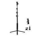 thumbnail image 1 of Stick 54-inch Extendable Selfie Stick Tripod Stand Aluminum Alloy with Detachable Desktop Tripod Phone Holder Sports Camera Mount Adapter Remote Shutter Compatible with  and, 1 of 7