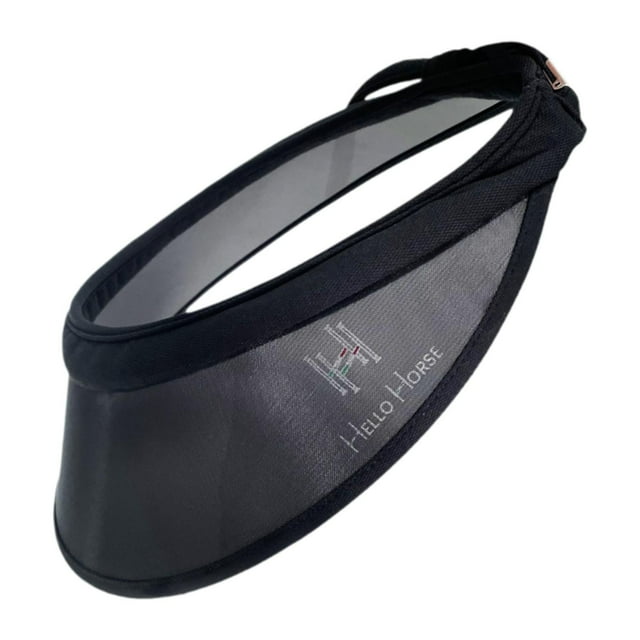 S SERENABLE Equestrian Helmet Sun Visor Adults Adjustable for Sports Biking Outdoor Work Black Mesh
