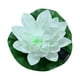 thumbnail image 2 of Lámpara solar con forma de flor de loto para iluminar piscinas y jardines exteriores. blanco, 2 of 9