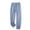 #01 Blue 【Daily Essentials: Mix & Match All Colors】, variant on Women's Relaxed Fit Loose Elastic Waist Long Sweatpants Trousers Bottoms Solid Color Bound Feet Soft Stretchy Comfy Casual Daily Lounge Home Gym Workout Travel Essentials