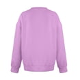 thumbnail image 6 of Liuinsasek Womens V Neck Fall/Winter Solid-Color Sweatshirts Casual Fashion Loose Fit with Pockets Sweatshirts Long Sleeve Pullover, 6 of 6