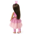 thumbnail image 2 of American Girl WellieWishers 14.5-inch Ashlyn Doll with Pink Leotard, Glitter Skirt, Headband, and Boots, For Ages 4+, 2 of 5