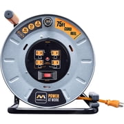 Masterplug 75ft Metal Extension Cord Reel