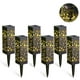 thumbnail image 3 of 【Paquete de 6】Luces solares para jardín, luz solar para jardín IP65 a prueba de agua, lámparas solares para jardín, luz solar decorativa para entradas de vehículos al aire libre, luces de seguridad,, 3 of 8