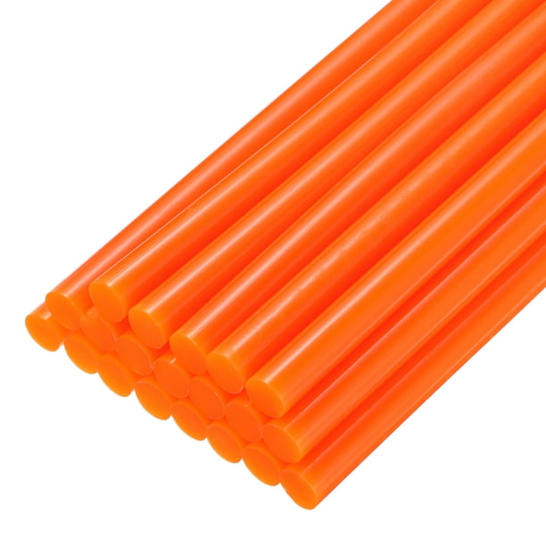 Barras de pegamento caliente de 250mm x 11mm, compatibles con la mayoría de las pistolas de pegamento, perfectas para proyectos de manualidades y sellado, 20 piezas