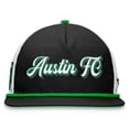 thumbnail image 2 of Men's Fanatics Black/White Austin FC True Classic Golf Snapback Hat, 2 of 4