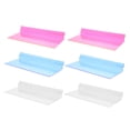 thumbnail image 4 of Minkissy 6 Pcs Étagères à Chaussures Murales Rangement Transparent Matériau PS pour Magasins de Détail, 4 of 8