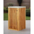thumbnail image 2 of Crafters and Weavers Eclipse Outdoor Solid Teak Wood Cabinet in Natural, 2 of 5