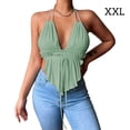 thumbnail image 2 of Chaleco Sexy Minnieouse para Mujer Sin Espalda Correa de Espagueti Verde XXL, 2 of 5