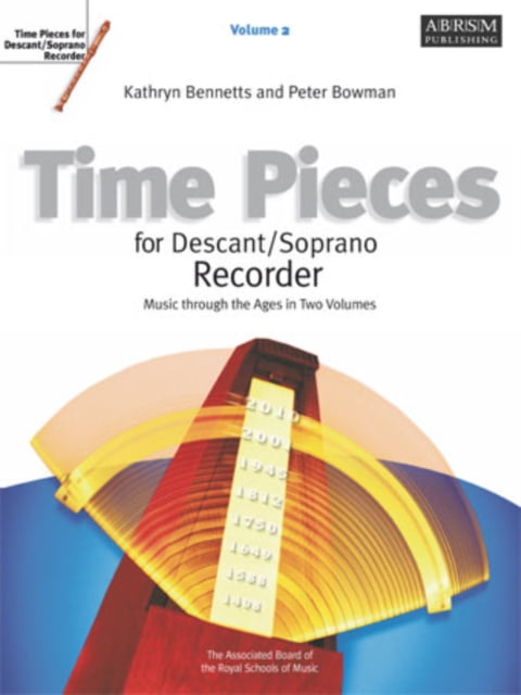 Descant Volume 2 Soprano Time Pieces For Descant//Soprano Recorder Recorder,