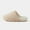 Beige, variant on Women's Comfort Clogs - Slip-On Slippers with Artificial short plush for Indoor & Outdoor Wear