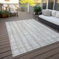 thumbnail image 6 of Addison Rugs Chantille Indoor/Outdoor Transitional Stripes Taupe Washable Rectangle Rug, 2'6" x 3'10", 6 of 6